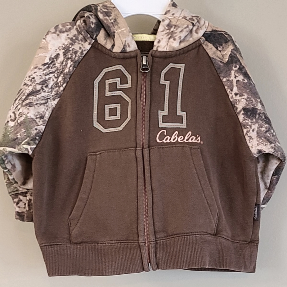 Cabela's zip up hoodie